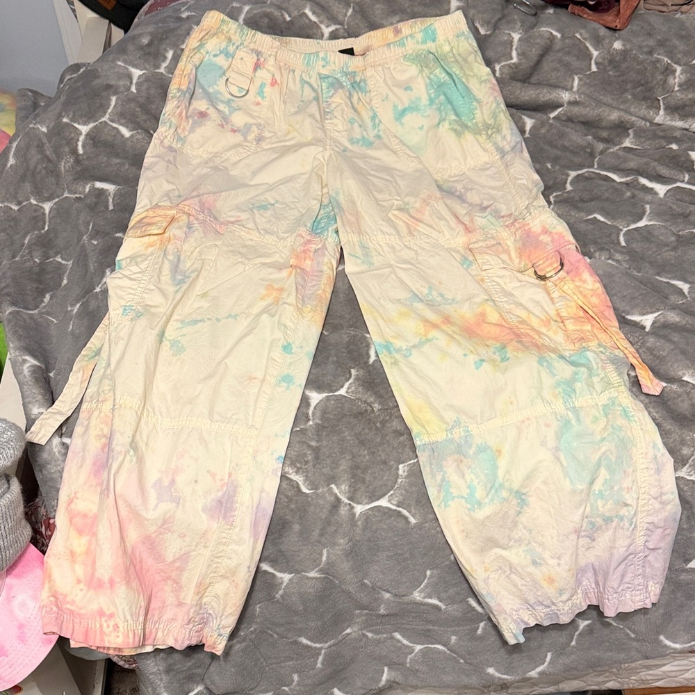 Wild Fable Pastel Tie-Dye Pants